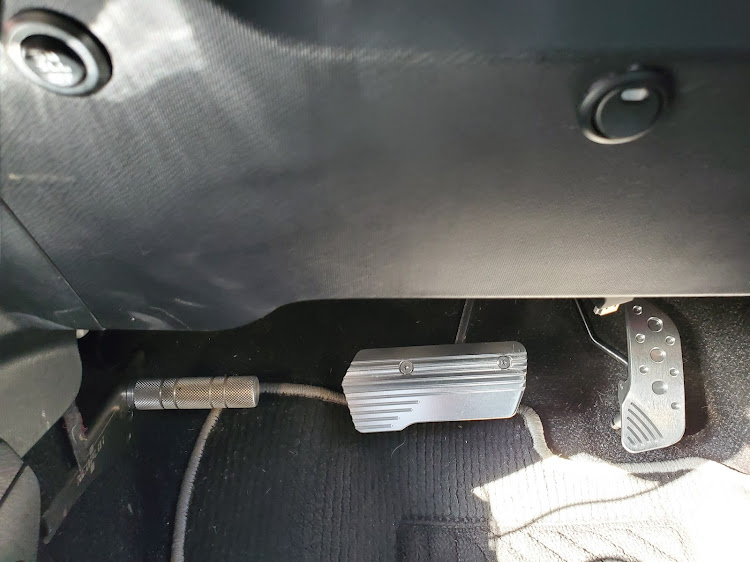 アクアG'sのペダルカバー付けてますかに関するカスタム事例の投稿画像1枚目