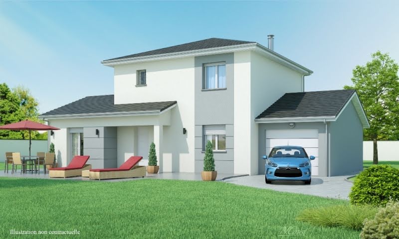 Vente maison neuve 4 pièces 100 m² à Bourgoin-Jallieu (38300), 407 000 €