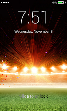サッカーのロック画面 Androidアプリ Applion