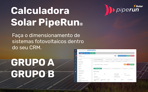 CRM PipeRun - Calculadora Solar