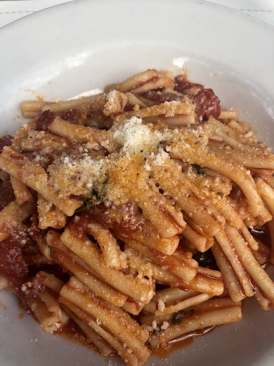 Gluten-Free Pasta at Bar Primi