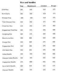 Shobha's Kitchen menu 4