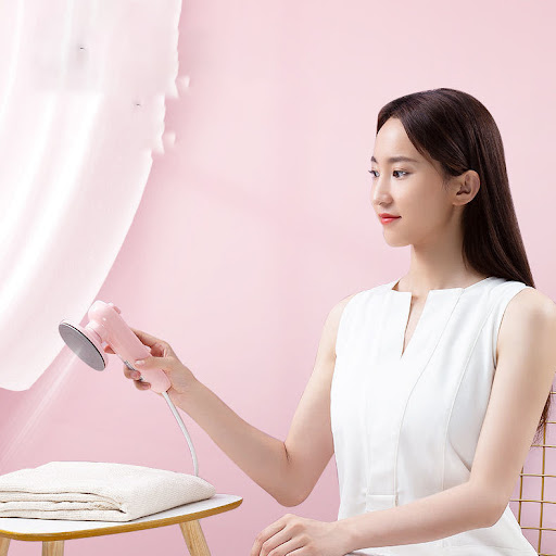 Title 2, Handheld Household Steam Iron. Quickly remove w...