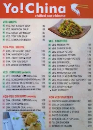 Yo! China menu 1