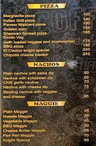 Cafe De Knight menu 1