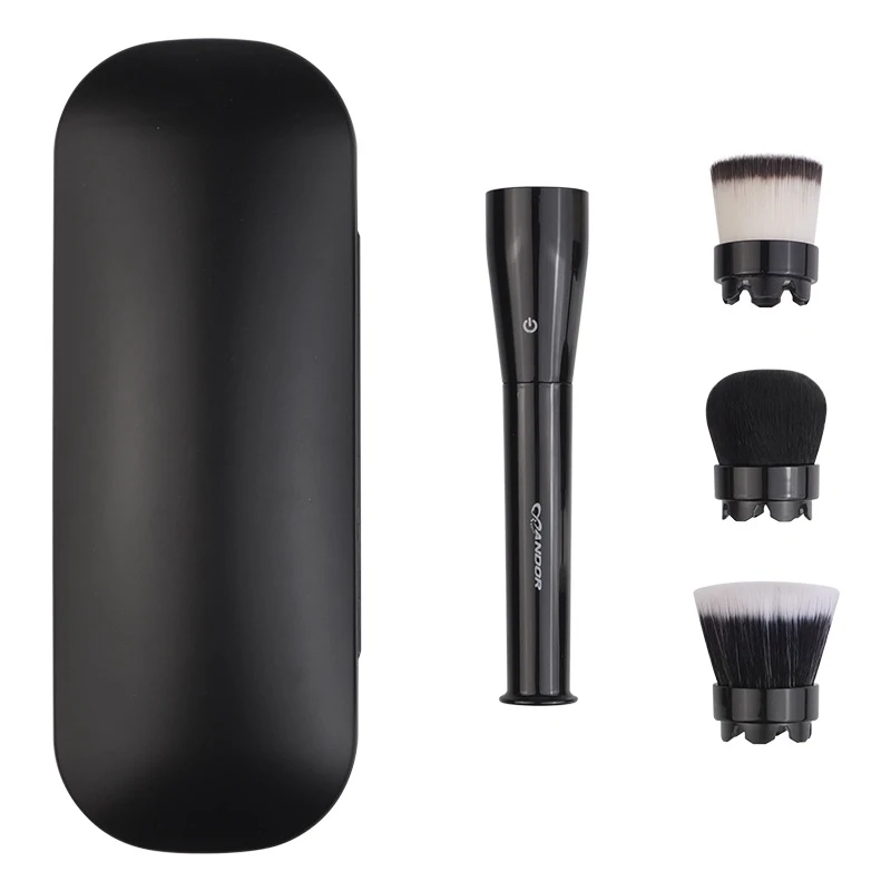 Escova Facial Elétrica Automática para Maquiagem. Aplicador de Base Perfeito. Ferramenta de Beleza que Simplifica Sua Rotina e Realça a Pele.