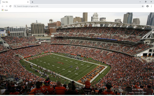 NFL Cincinnati Bengals New Tab