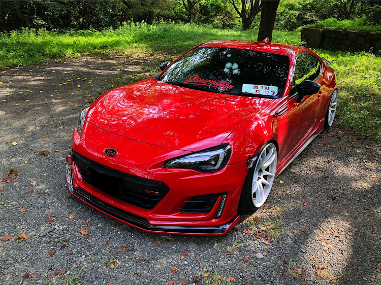 BRZのチャージスピード・フロントリップ・DIY・自家塗装・水害に関するカスタム事例の投稿画像2枚目