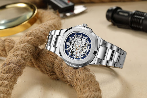 Title 5, Mechanical Hollowing Automatic Business Mens W...