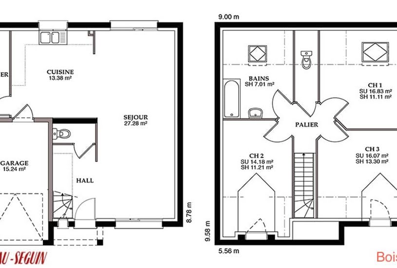  Vente Terrain + Maison - Terrain : 540m² - Maison : 97m² à Chacrise (02200) 