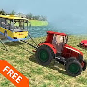 Towing Tractor 3D  Icon