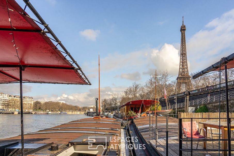 Vente péniche 5 pièces 85 m² à Paris 15ème (75015), 995 000 €