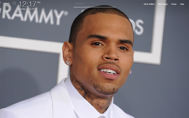 Chris Brown Wallpapers FullHD New Tab