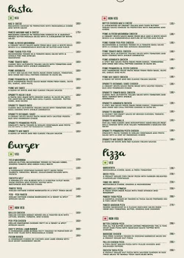 Origin Cafe & Patisserie menu 