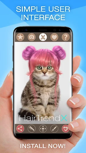 Woman & Girl Hair Styler App - Hair Color Changer screenshot 6
