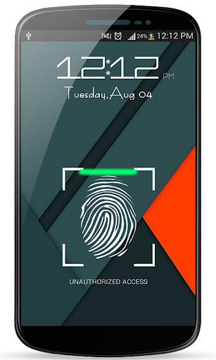 Biometric Screen Lock Prank