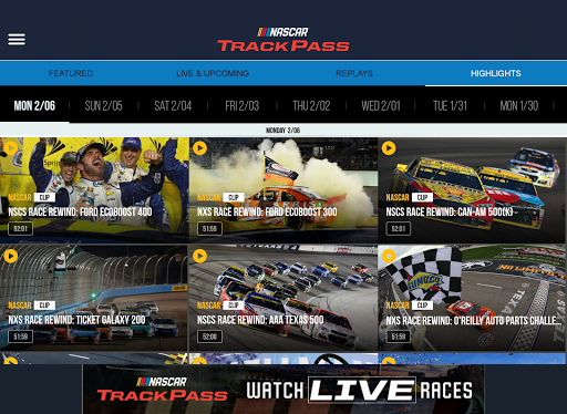 NASCAR TrackPass