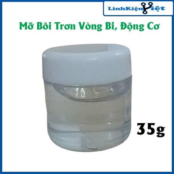 Mỡ Bôi Trơn Giảm Ma Sát Mài Mòn Vòng Bi Động Cơ (Lọ To 35G) Chịu Nhiệt Chống Gỉ Tốt