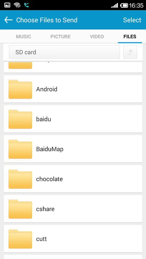 mobogenie CShare：Transfer File - screenshot