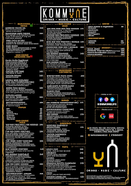 Kommune Bar & Kitchen menu 6