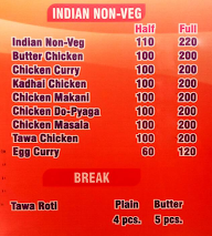 Anna Ratnam Food Corner menu 3