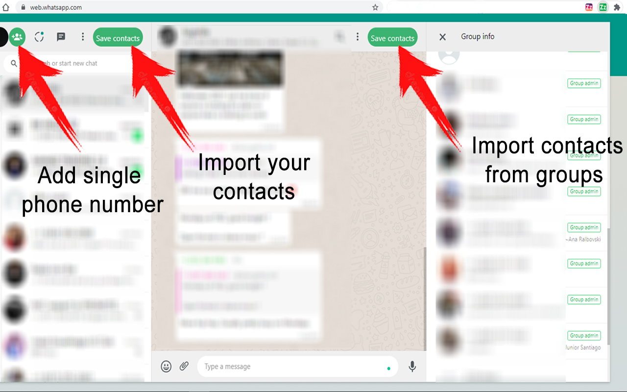 CRMzz - Whats App Groups Contacts Importer Preview image 3