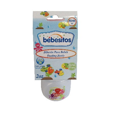 //Tetero Bebesitos Flujo Variable 0M 4Oz Sbs-152304  