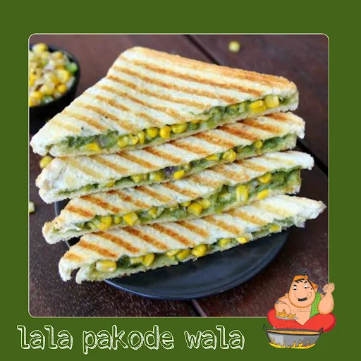 Corn & Cheese Grilled Sandwich