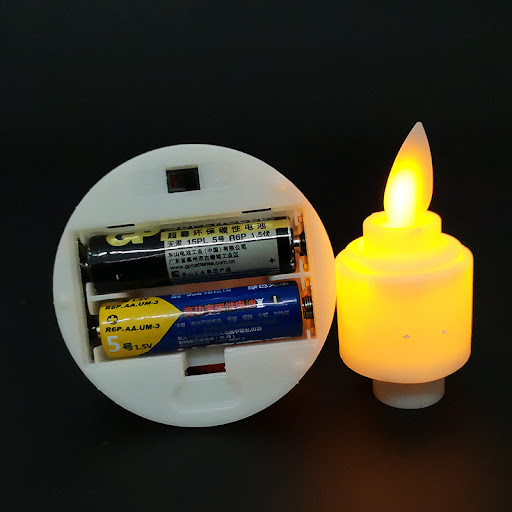 Title 5, Electronic Candle with Swinging Movement, 6.5cm...