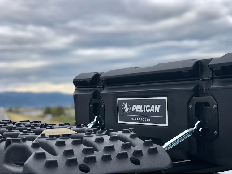 Pelican BX90R 90L Cargo Storage Case, Black