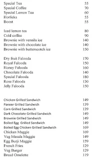 I Cafe menu 3