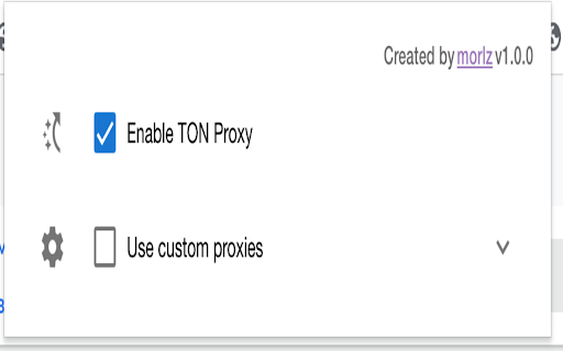 TON Proxy by morlz