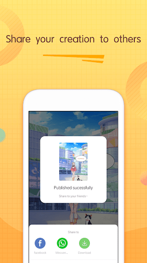 TouchManga - comiccartoon creation