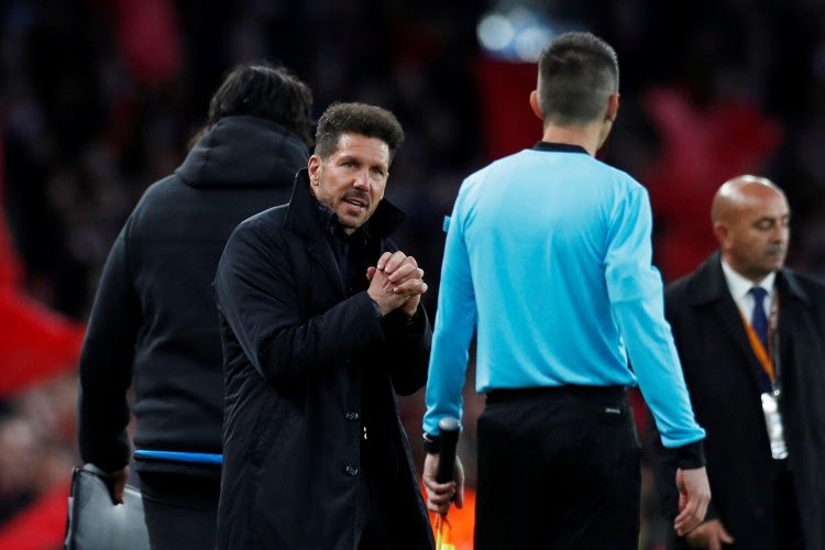 Arsenal-Atlético Madrid : Expulsé après 12 minutes, Simeone explique son attitude