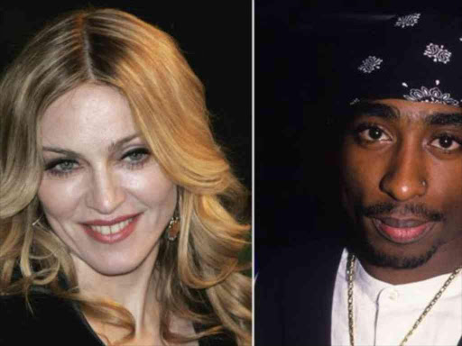 Madonna confirmed two years ago that she had had a relationship with Tupac (R). AGENCIES