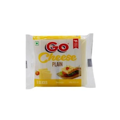 Gowardhan Go Cheese Slice Plain - 100 gm