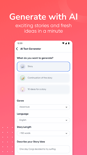 Screenshot Neobook — Stories & Books