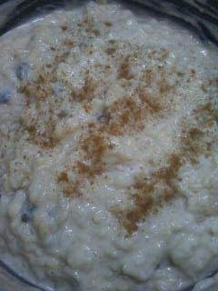 Arroz con Leche AKA Rice Pudding