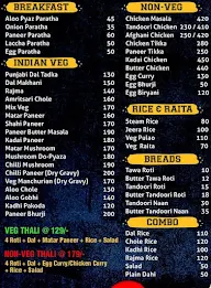 Desi Dhaba menu 1