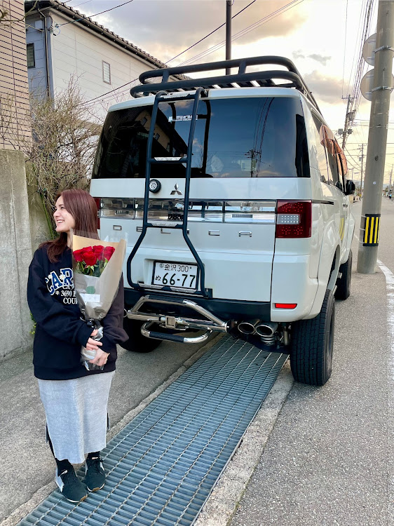 デリカD:5のBACHI駆走改・目指したのは4駆感＆スポーティー感・チャリ活・フラワーバレンタインに関するカスタム事例の投稿画像5枚目