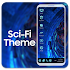 Sci fi theme for computer launcher1.2