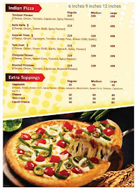 Balle Balle Pizza menu 2