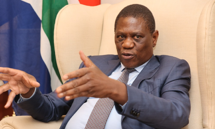 Deputy president Paul Mashatile. Picture: ANTÓNIO MUCHAVE