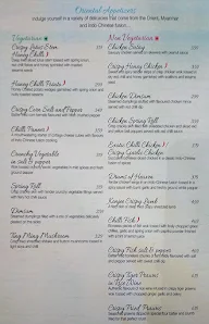 The Saffron Boutique menu 1