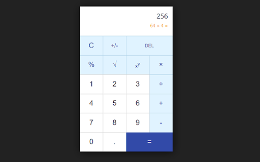 Minimalist Calculator