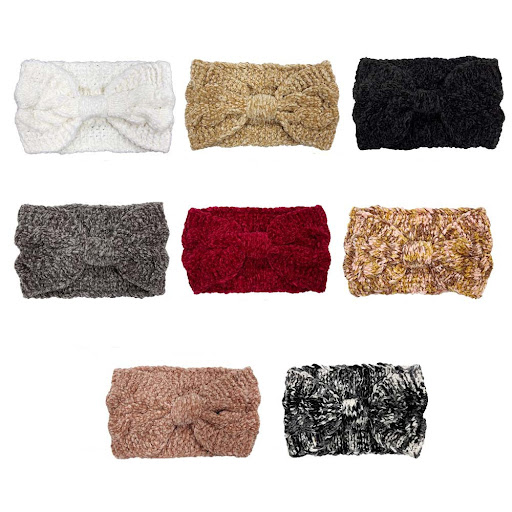 Title 1, Cheney Warm Knitted Hair Band with Fried Dough ...