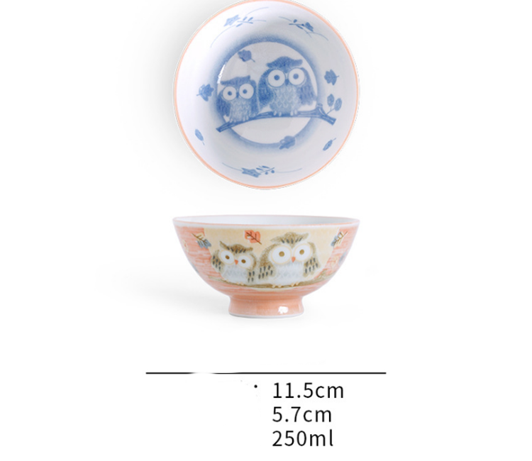 Keramička činija u japanskom stilu za pirinač, supu i umake. Uživajte u eleganciji i funkcionalnosti za posluživanje raznih jela.