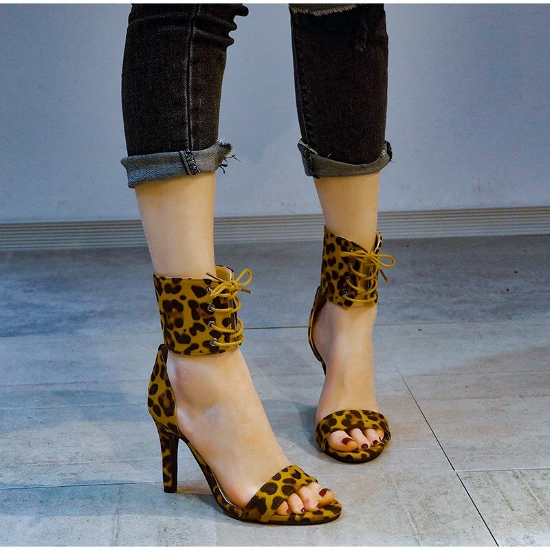 Title 5, Womens High Heel Stiletto Sandals
