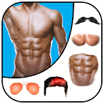 Cover Image of Скачать Man Abs Editor: Men Six pack, Eight pack man style 1.1 APK