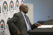 Former Finance Minister Nhlanhla Nene concluding his testimony at the commission of inquiry into state capture on Thursday, March 14 2019.